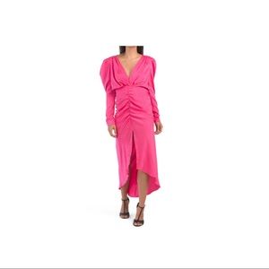 Ronny kobo hot pink dress